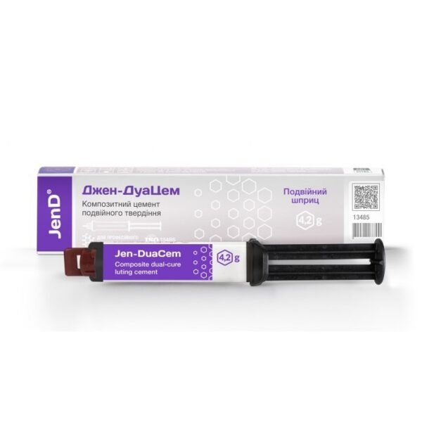 Jen-DuaCem (Джен-ДуаЦем), подв.шпр. - Фіксуючий цемент, композитний (Джендентал-Україна)