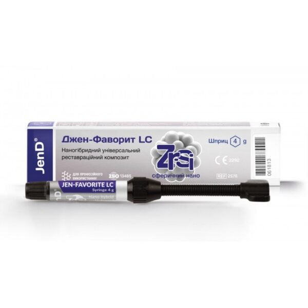 Jen-Favorite (ZrSi) (Джен-Фаворіт LC (ZrSi)), шпр.4г - Реставраційний композит, наногібридний (Джендентал-Україна)
